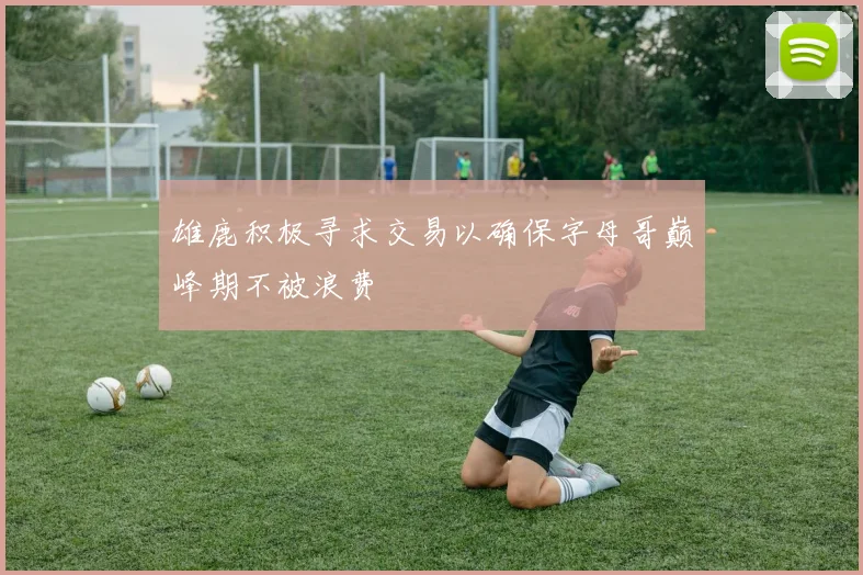 雄鹿积极寻求交易以确保字母哥巅峰期不被浪费