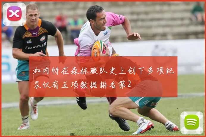 加内特在森林狼队史上创下多项纪录仅有五项数据排名第2